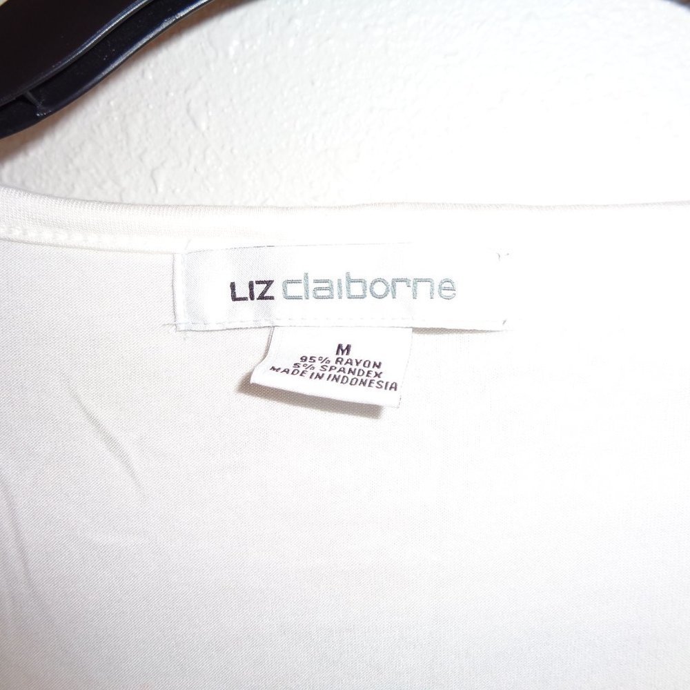 LIZ Claiborne Tribal Beat Top Size M - Picture 5 of 9